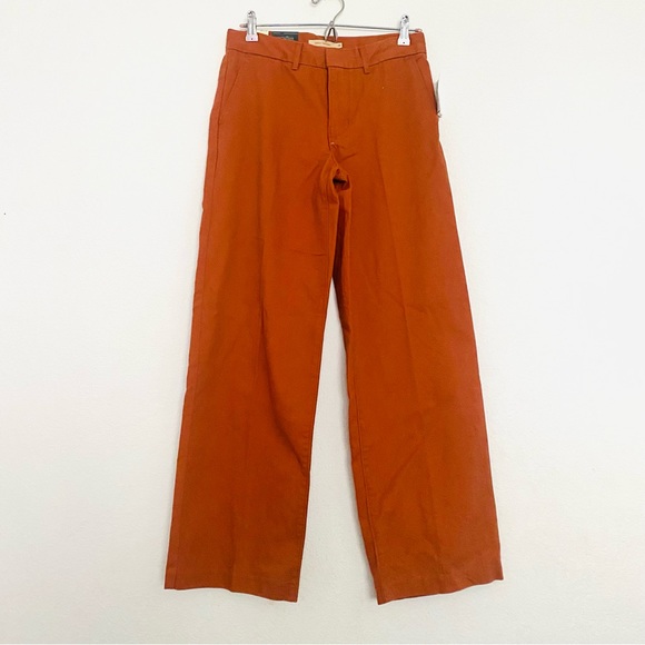 Levi’s Premium Baggy Trousers in Baked Clay Twill -Brown Size 28x31 - Picture 6 of 16